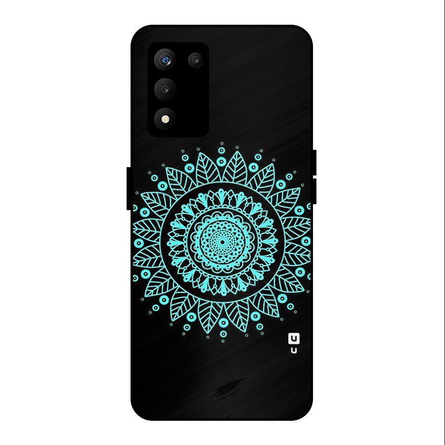 Circles Pattern Art Metal Back Case for realme 9 5G SE
