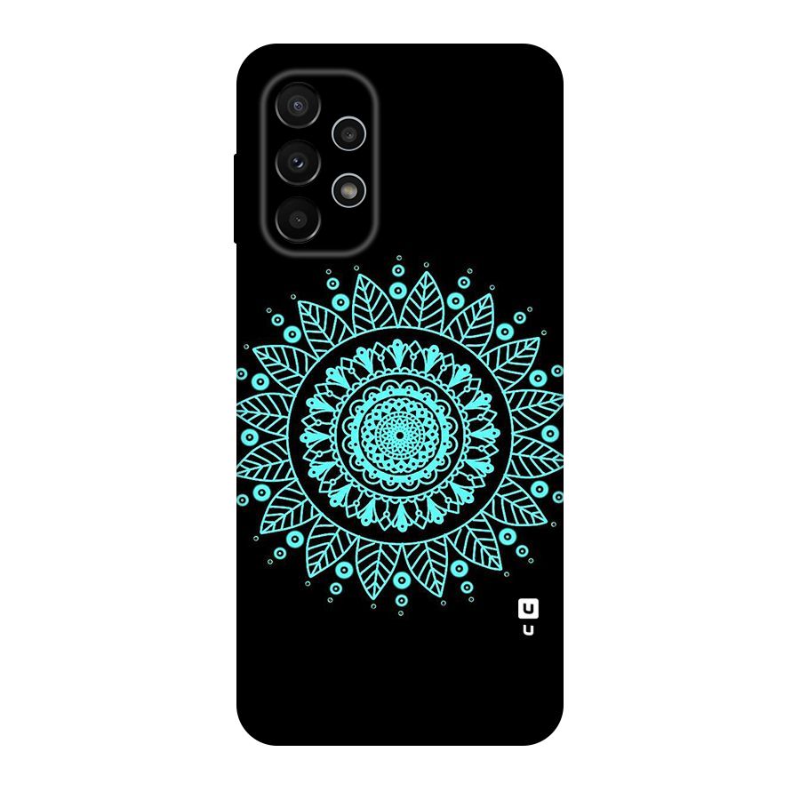 Circles Pattern Art Original Polycarbonate Back Case for Galaxy A23
