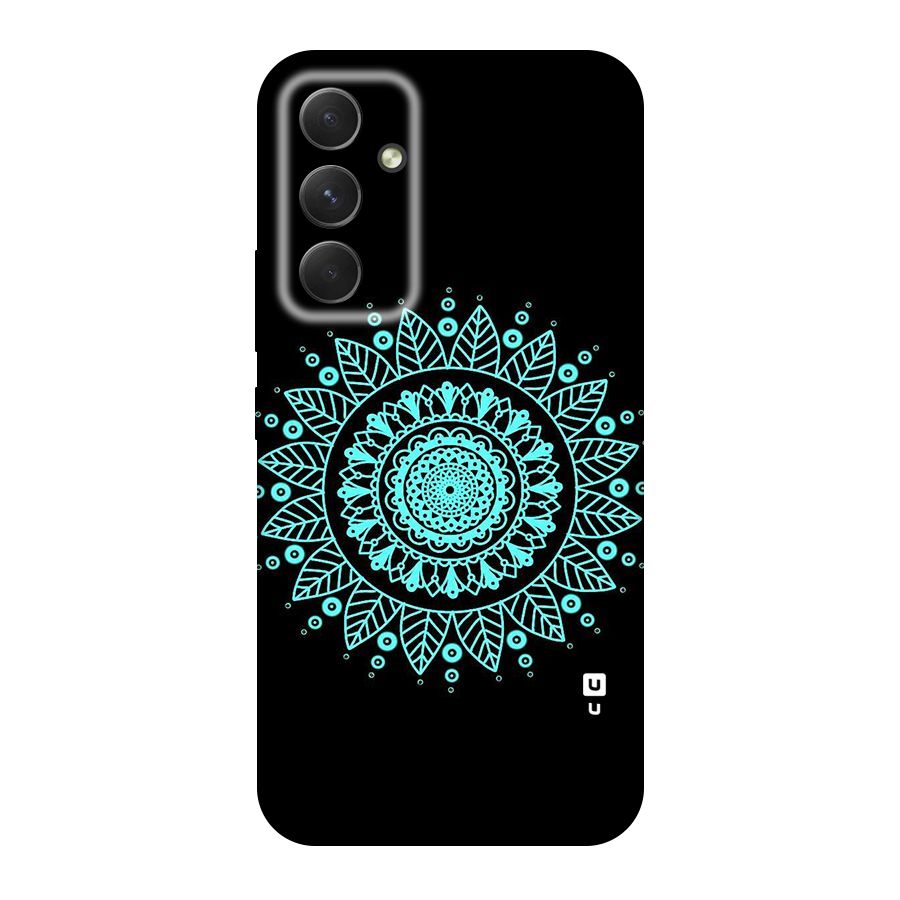 Circles Pattern Art Original Polycarbonate Back Case for Galaxy A54