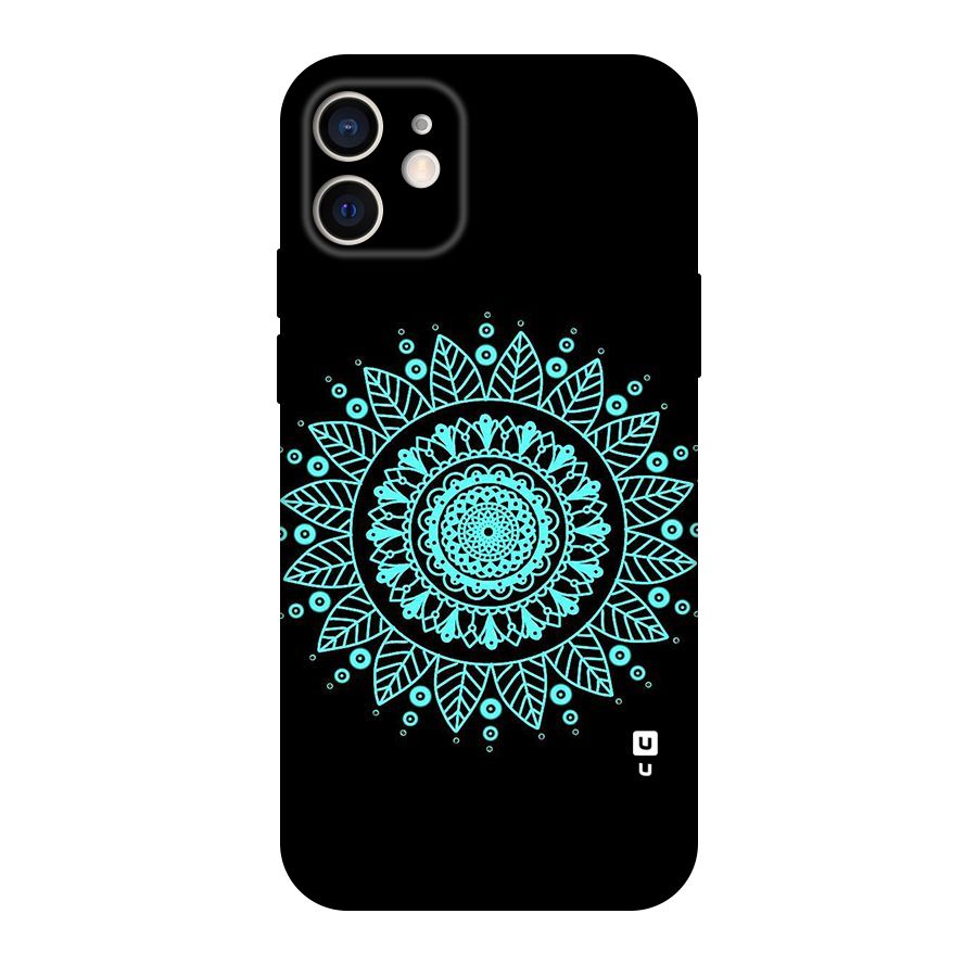 Circles Pattern Art Original Polycarbonate Back Case for iPhone 12