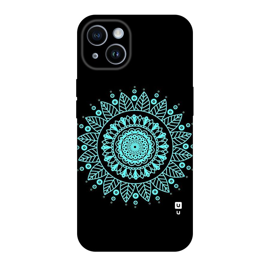 Circles Pattern Art Original Polycarbonate Back Case for iPhone 14
