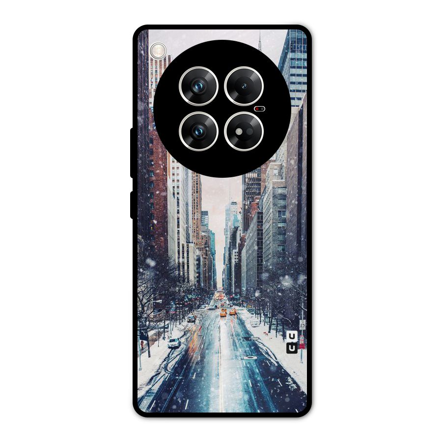 City Snow Metal Back Case for Infinix Zero 40 5G