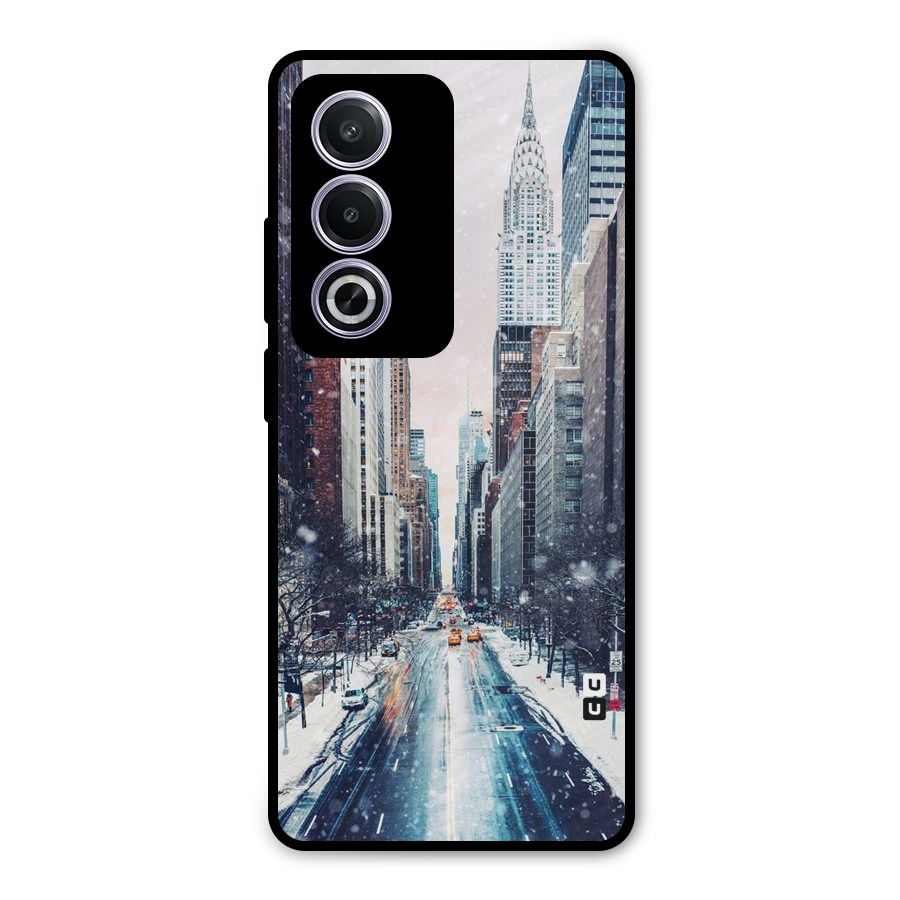 City Snow Metal Back Case for Oppo K12x