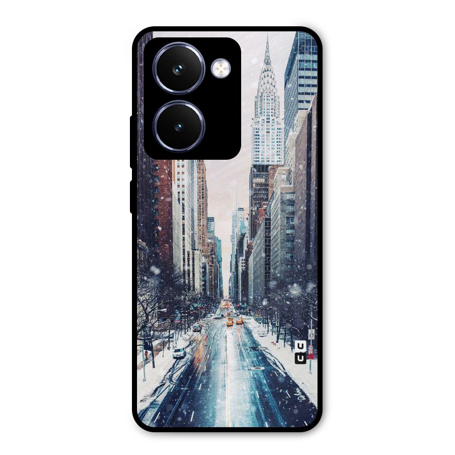 City Snow Metal Back Case for Realme P3 Ultra