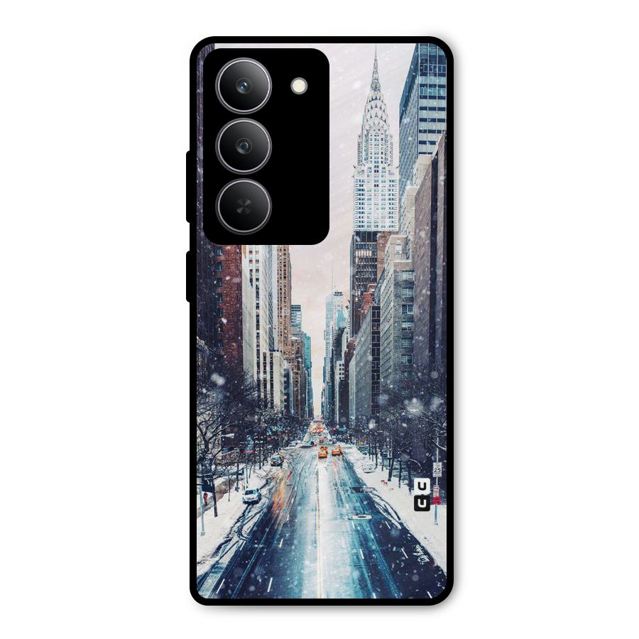 City Snow Metal Back Case for Realme P3x