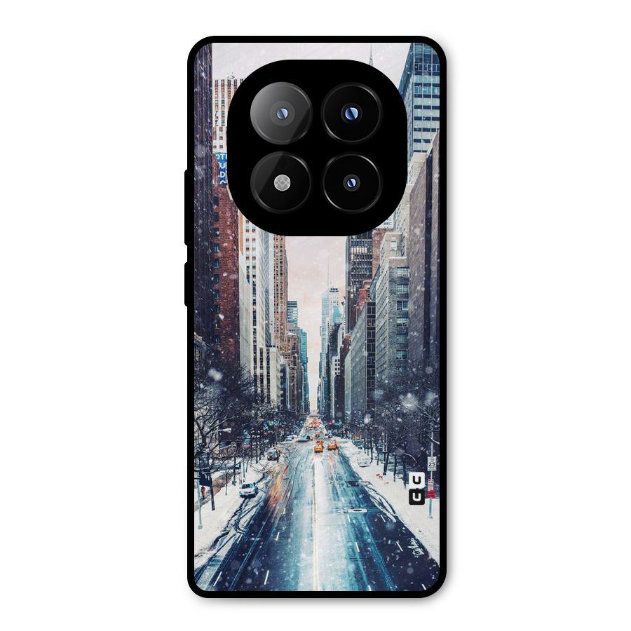 City Snow Metal Back Case for Redmi Note 14 Pro Plus 5G
