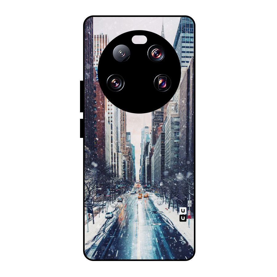 City Snow Metal Back Case for Xiaomi 13 Ultra