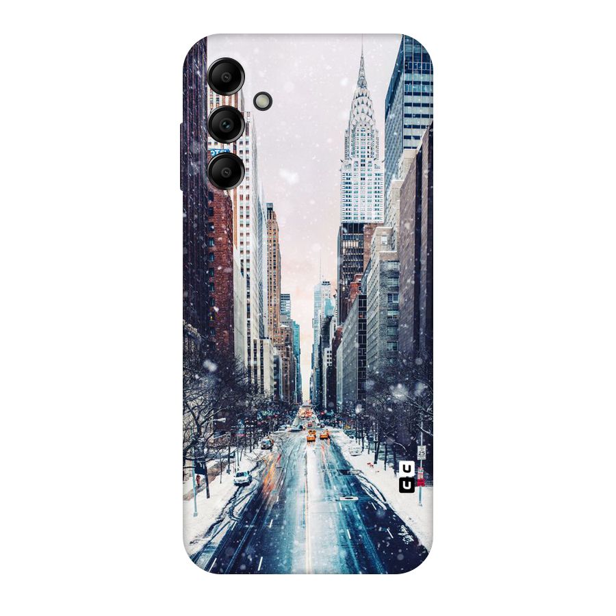 City Snow Original Polycarbonate Back Case for Galaxy A14 5G