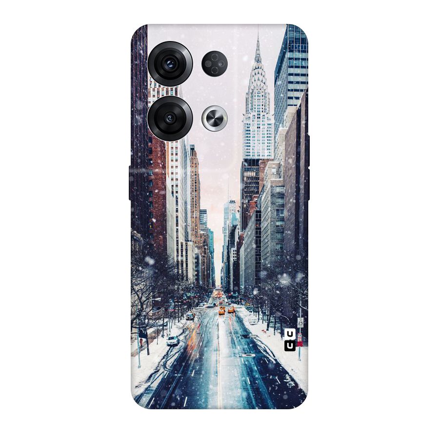 City Snow Original Polycarbonate Back Case for Oppo Reno8 Pro 5G
