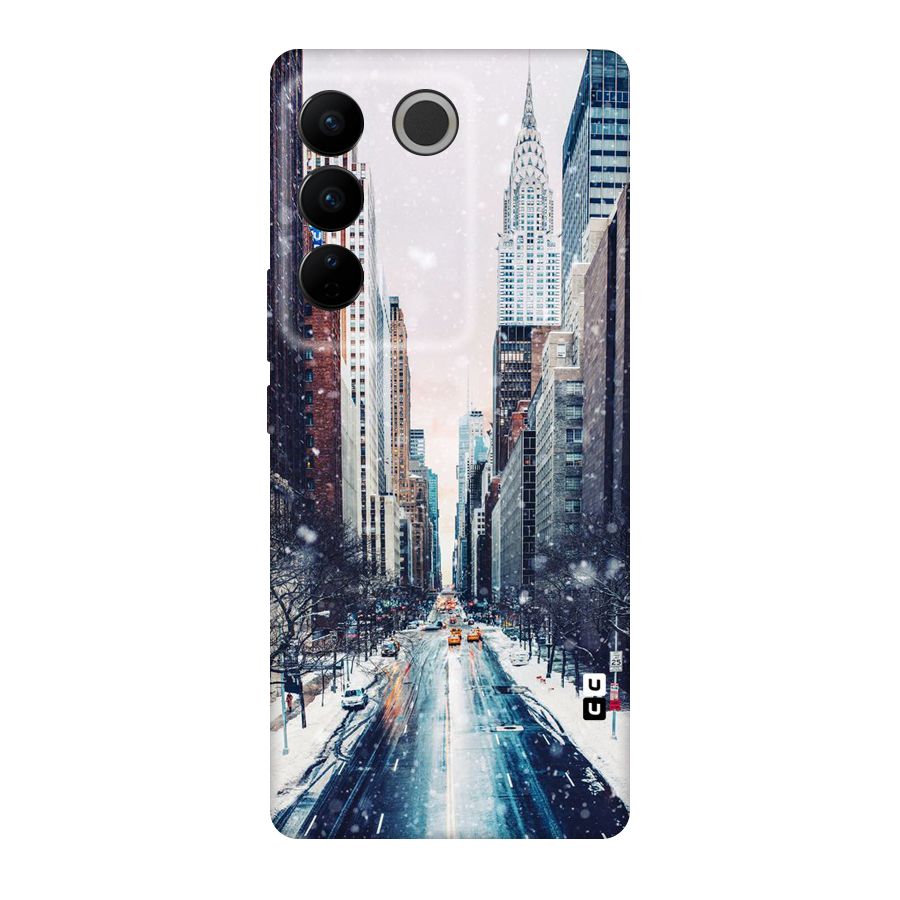 City Snow Original Polycarbonate Back Case for Vivo V27