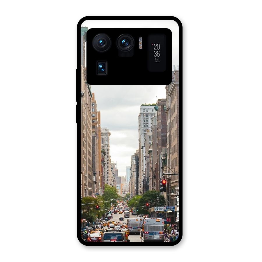 City Street View Glass Back Case for Mi 11 Ultra