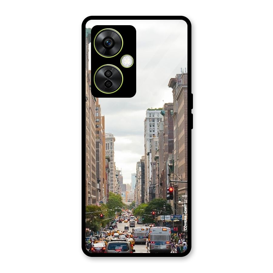 City Street View Glass Back Case for OnePlus Nord CE 3 Lite