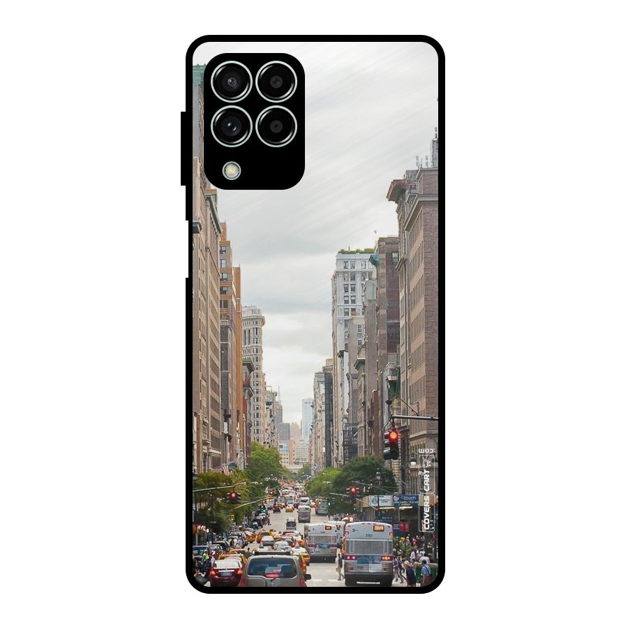 City Street View Metal Back Case for Galaxy M33
