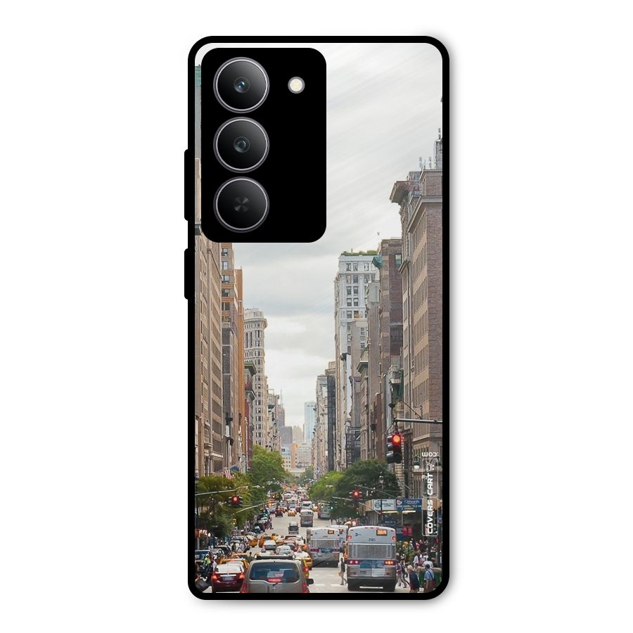 City Street View Metal Back Case for Realme 14x