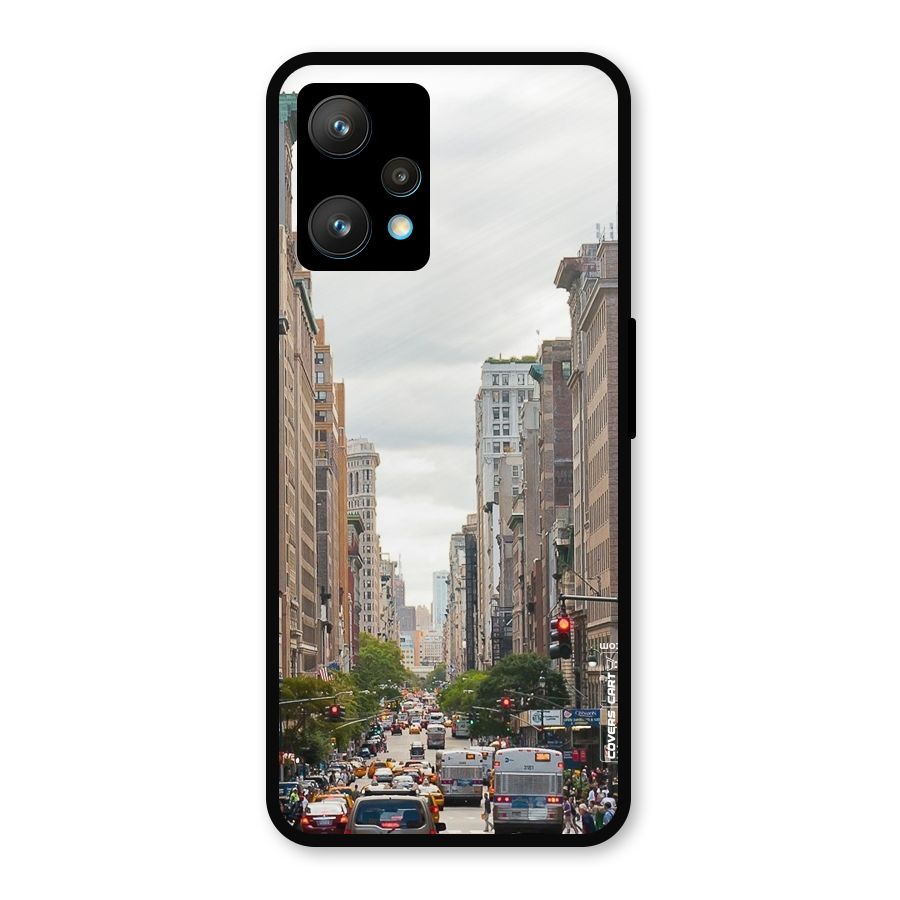 City Street View Metal Back Case for Realme 9