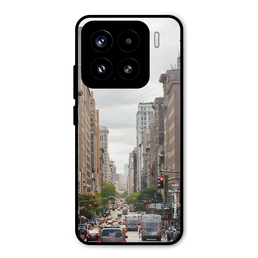 City Street View Metal Back Case for Xiaomi 15