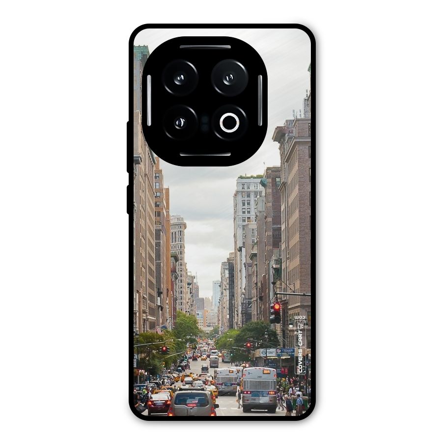 City Street View Metal Back Case for iQOO 13