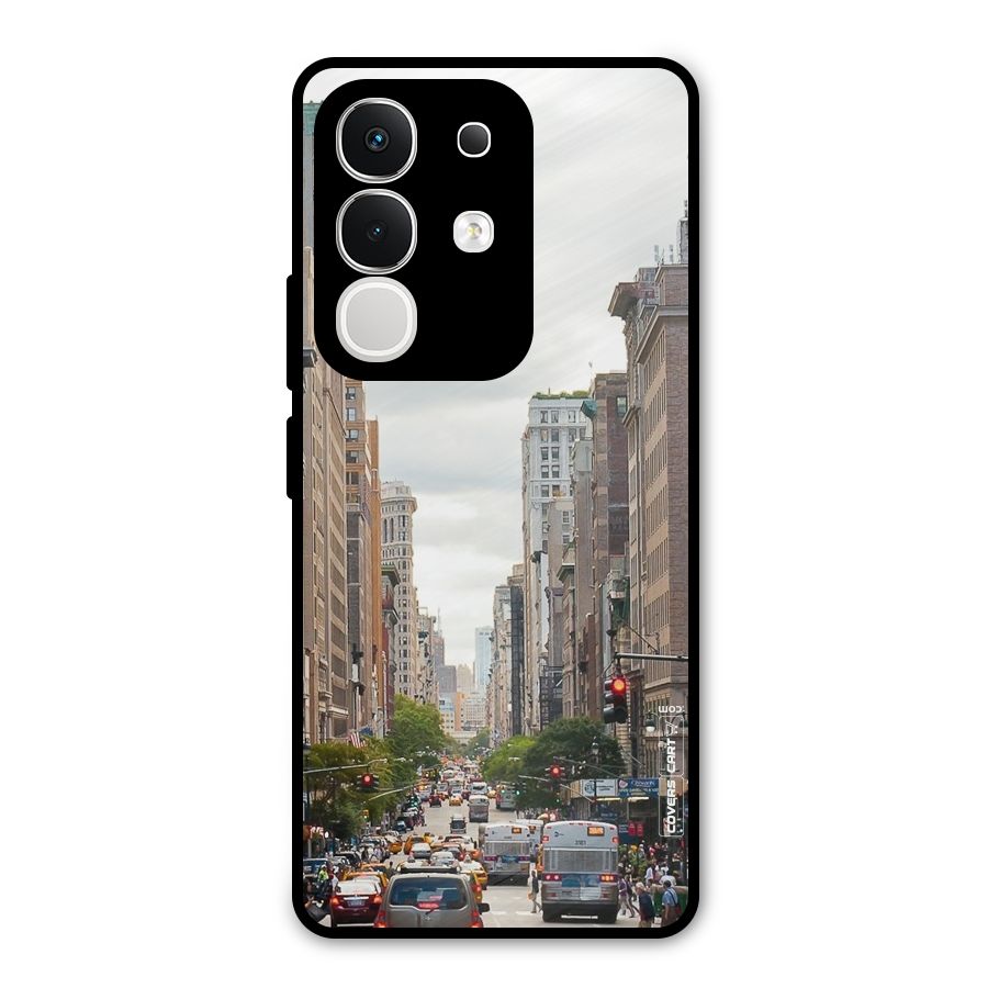 City Street View Metal Back Case for iQOO Z10x