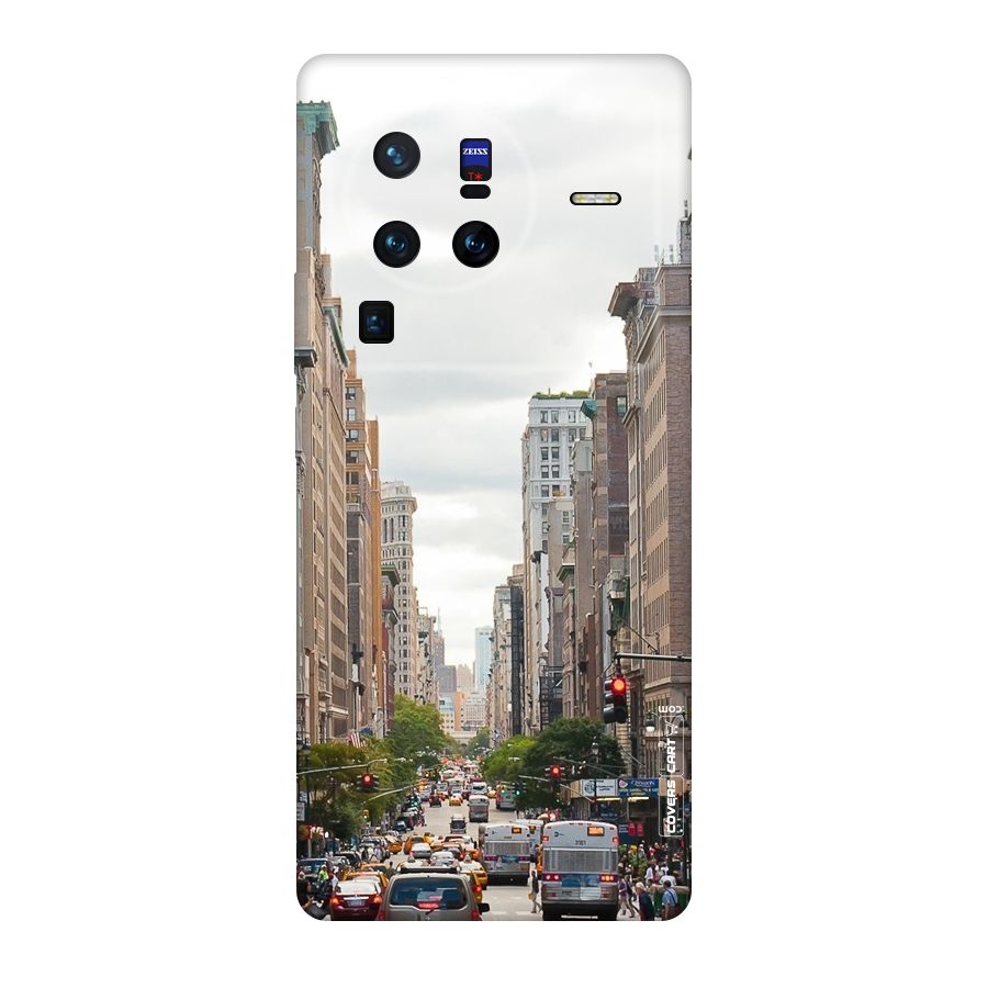 City Street View Original Polycarbonate Back Case for Vivo X80