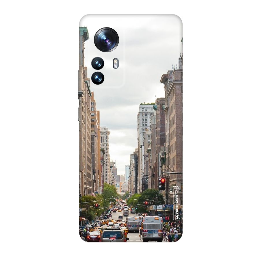 City Street View Original Polycarbonate Back Case for Xiaomi 12 Pro