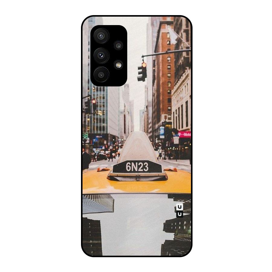 City Taxi Metal Back Case for Galaxy A23