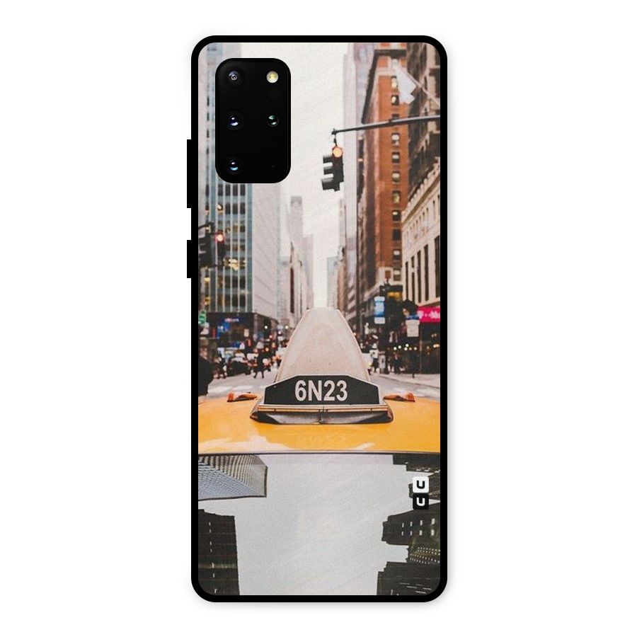 City Taxi Metal Back Case for Galaxy S20 Plus