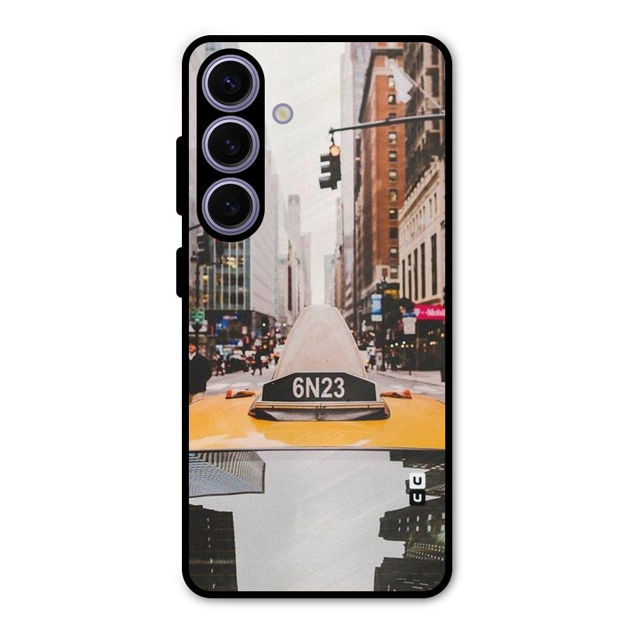 City Taxi Metal Back Case for Galaxy S24