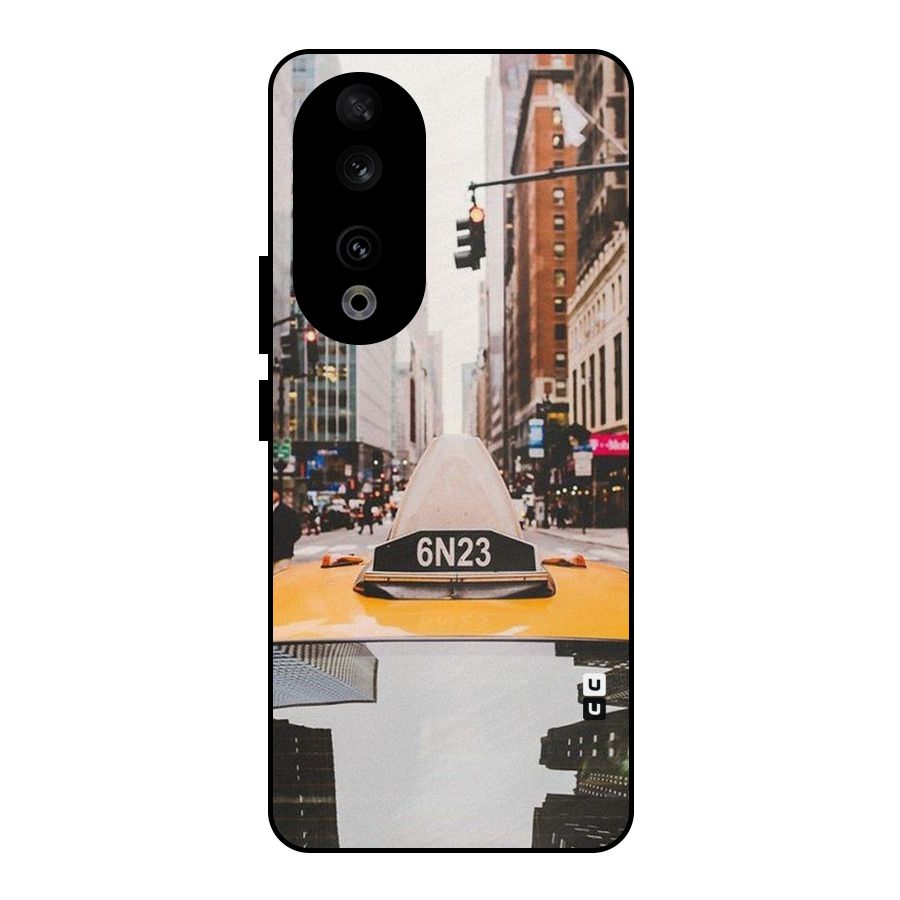City Taxi Metal Back Case for Honor 90