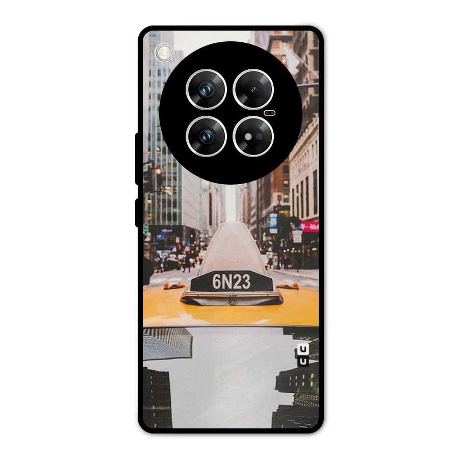 City Taxi Metal Back Case for Infinix Zero 40 5G