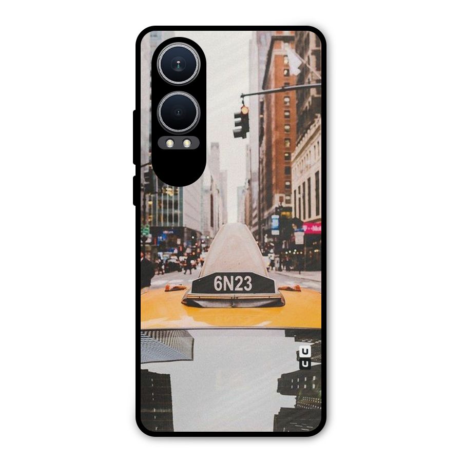 City Taxi Metal Back Case for OnePlus Nord CE4 Lite