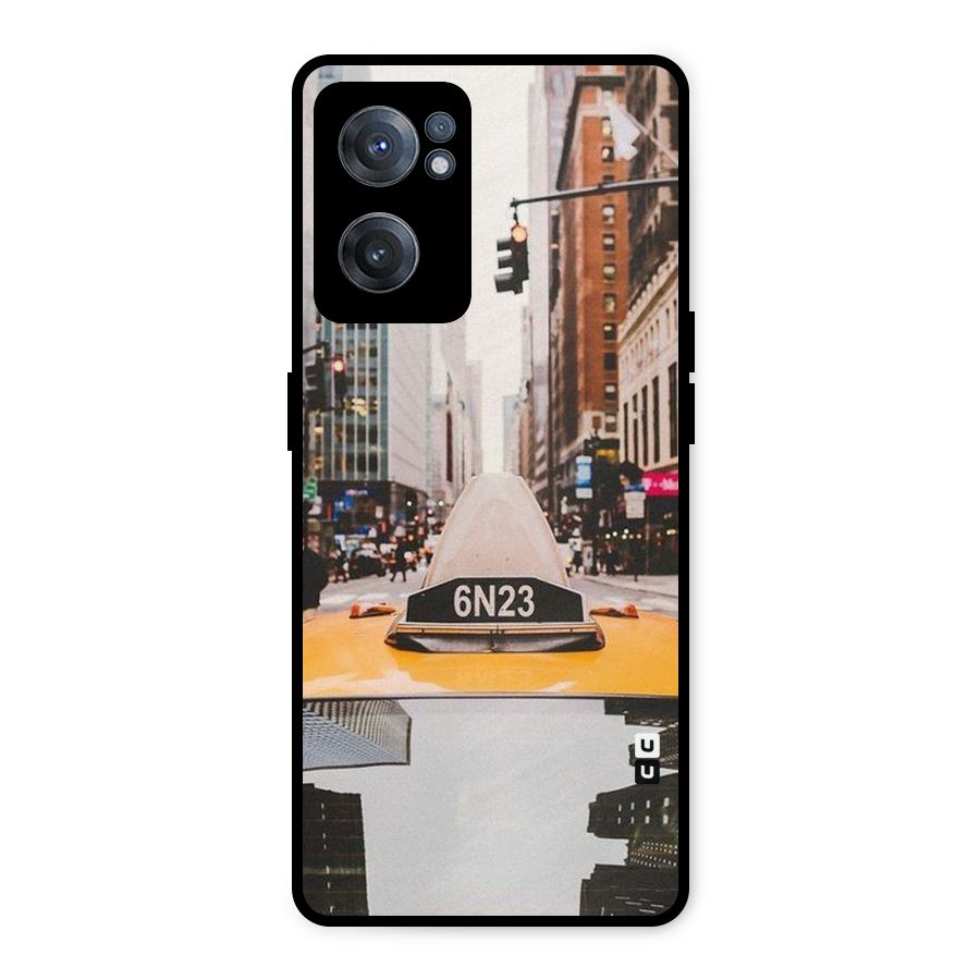 City Taxi Metal Back Case for OnePlus Nord CE 2 5G