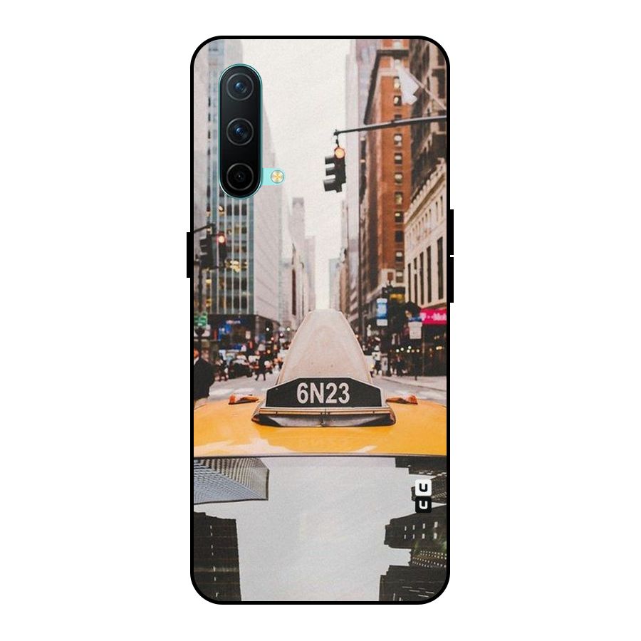 City Taxi Metal Back Case for OnePlus Nord CE 5G