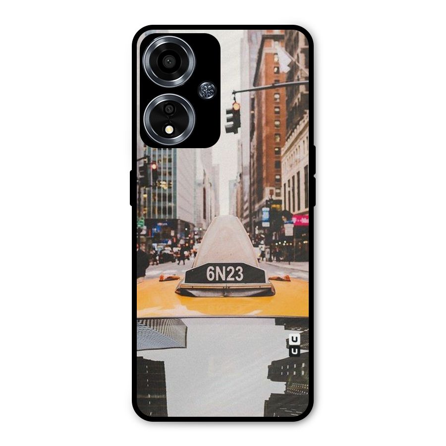 City Taxi Metal Back Case for Oppo A59