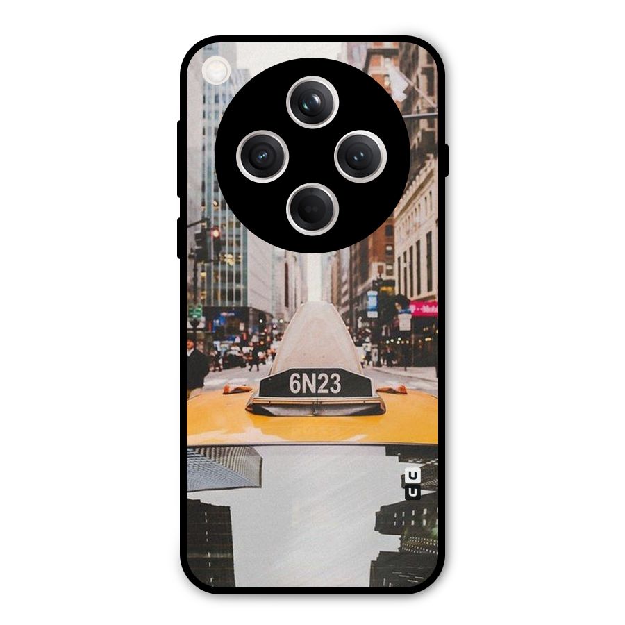 City Taxi Metal Back Case for Oppo Find X8