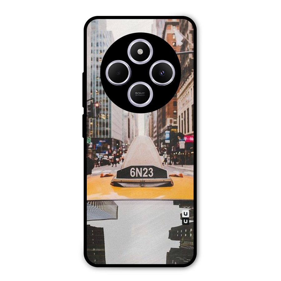 City Taxi Metal Back Case for Poco C75 5G