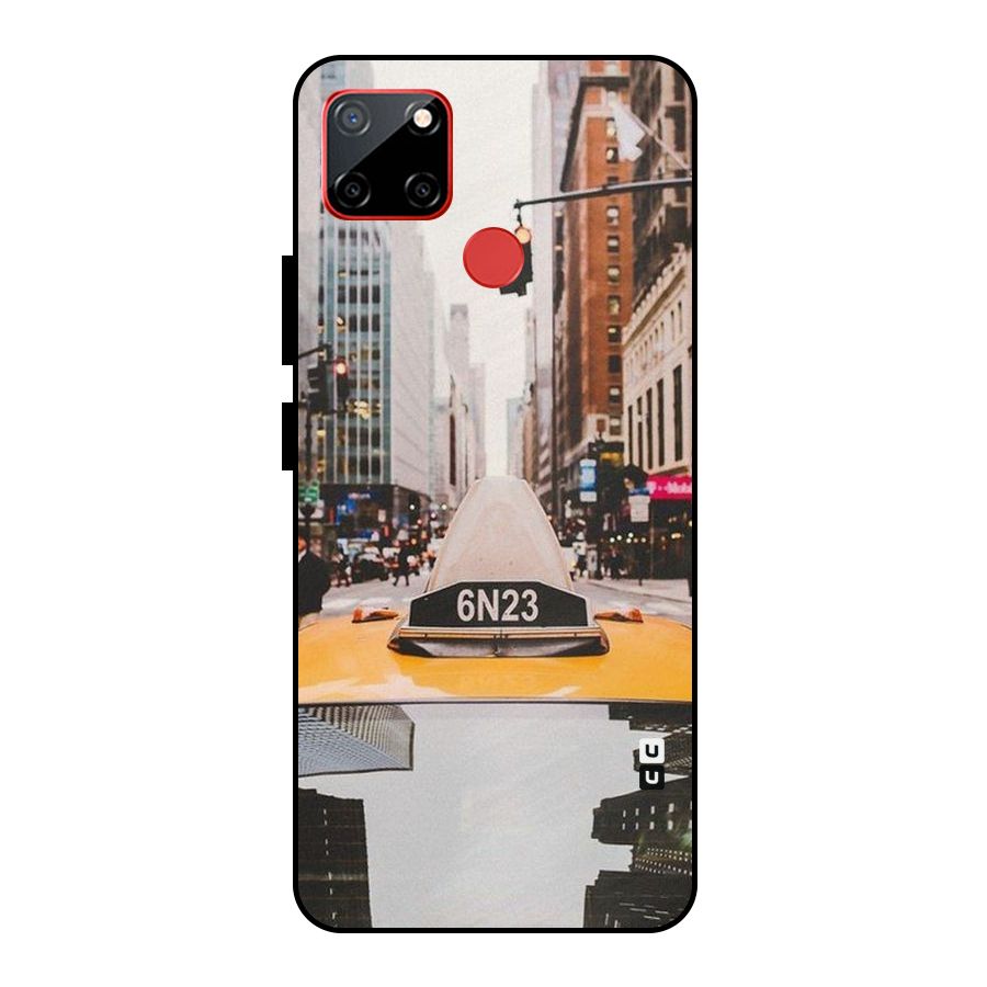 City Taxi Metal Back Case for Realme C12