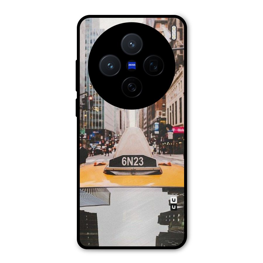 City Taxi Metal Back Case for Vivo X200