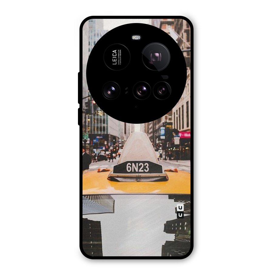 City Taxi Metal Back Case for Xiaomi 15 Ultra