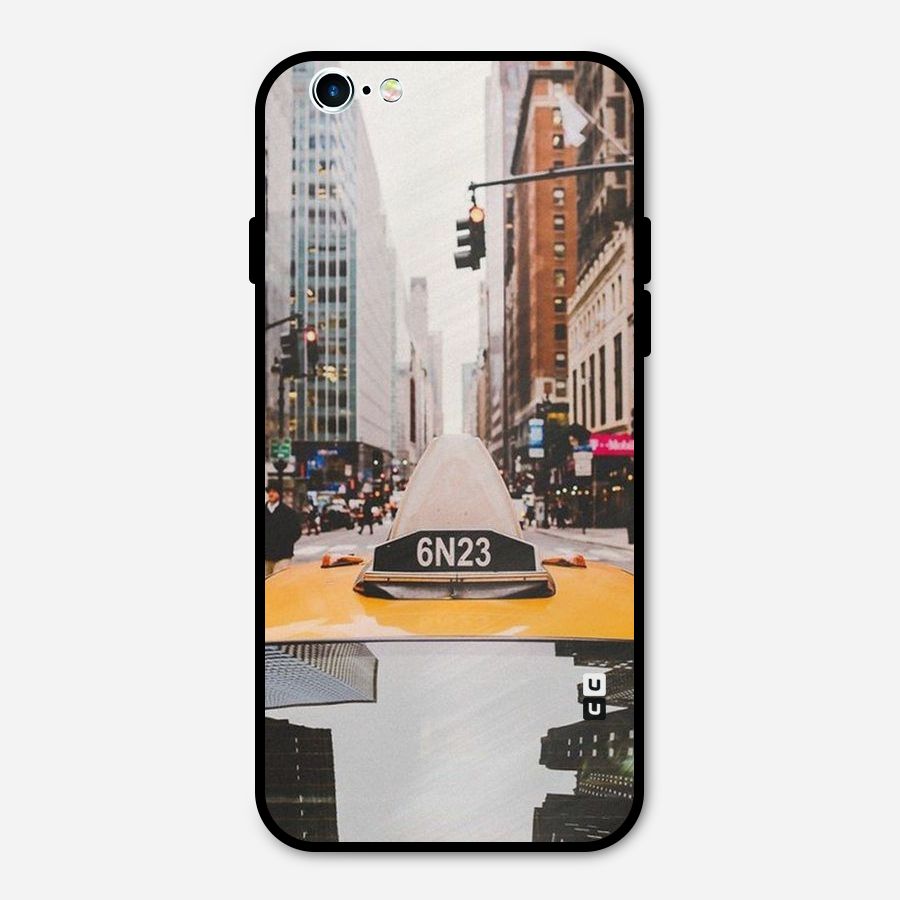 City Taxi Metal Back Case for iPhone 6 6s
