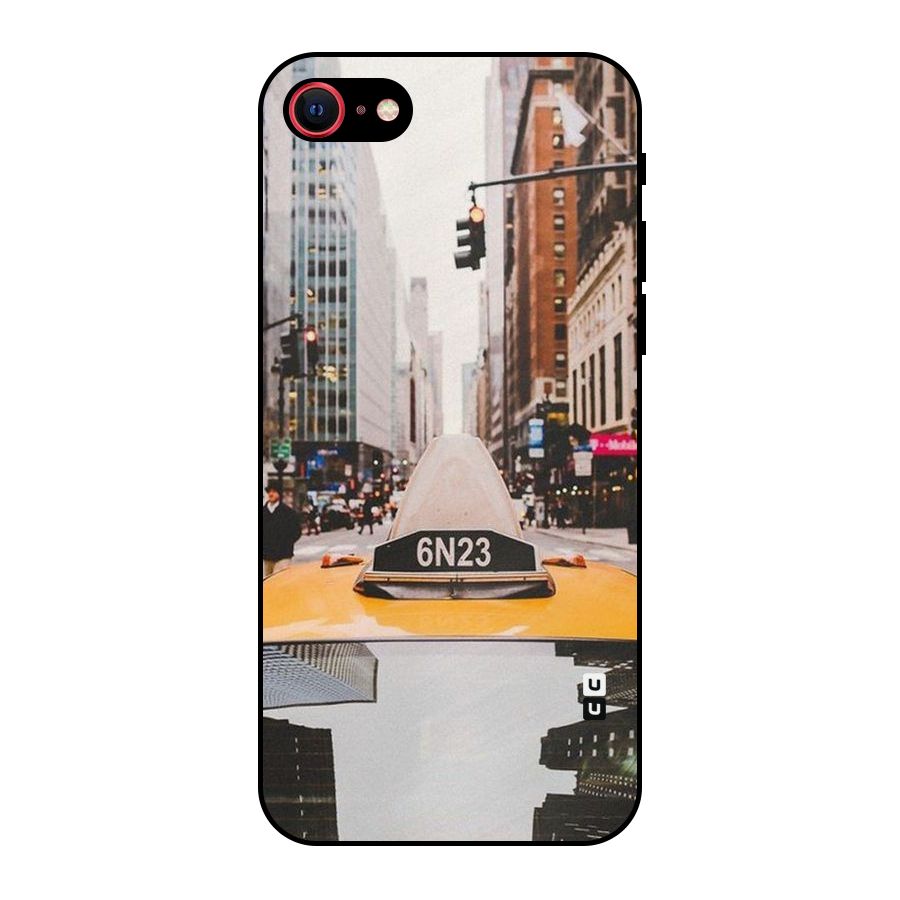 City Taxi Metal Back Case for iPhone 7