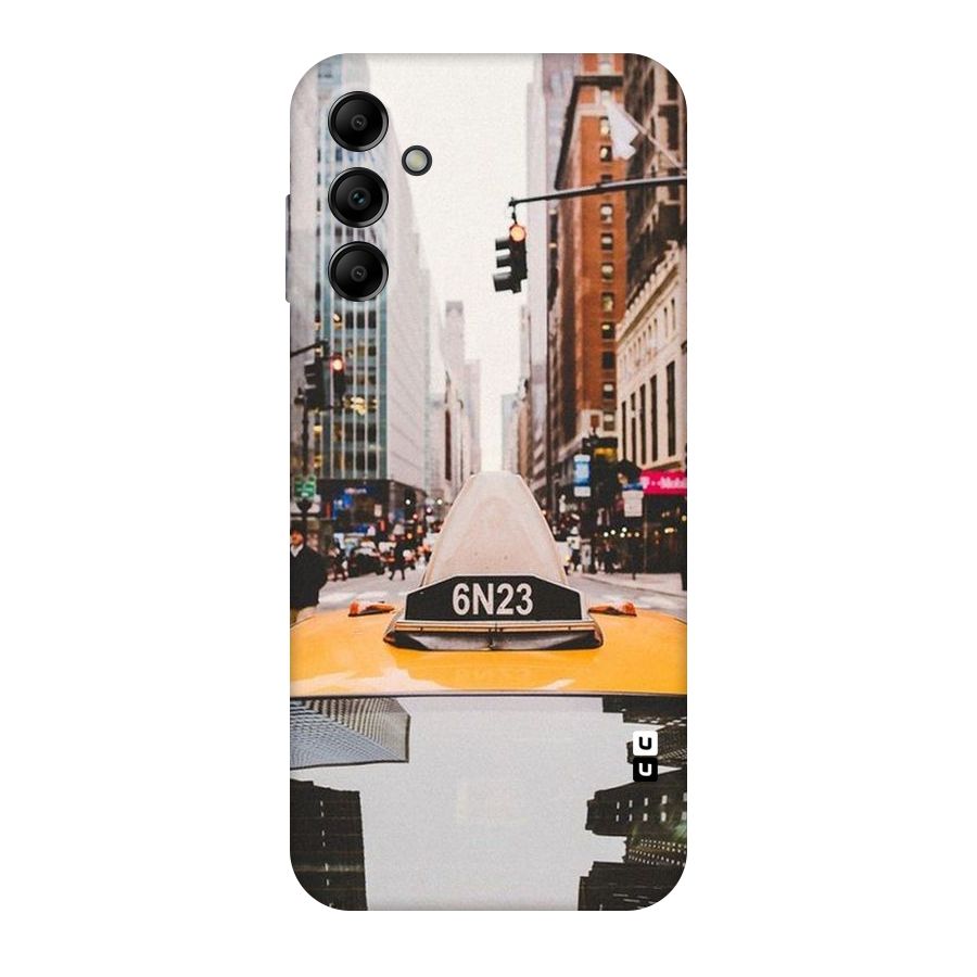 City Taxi Original Polycarbonate Back Case for Galaxy A14 5G