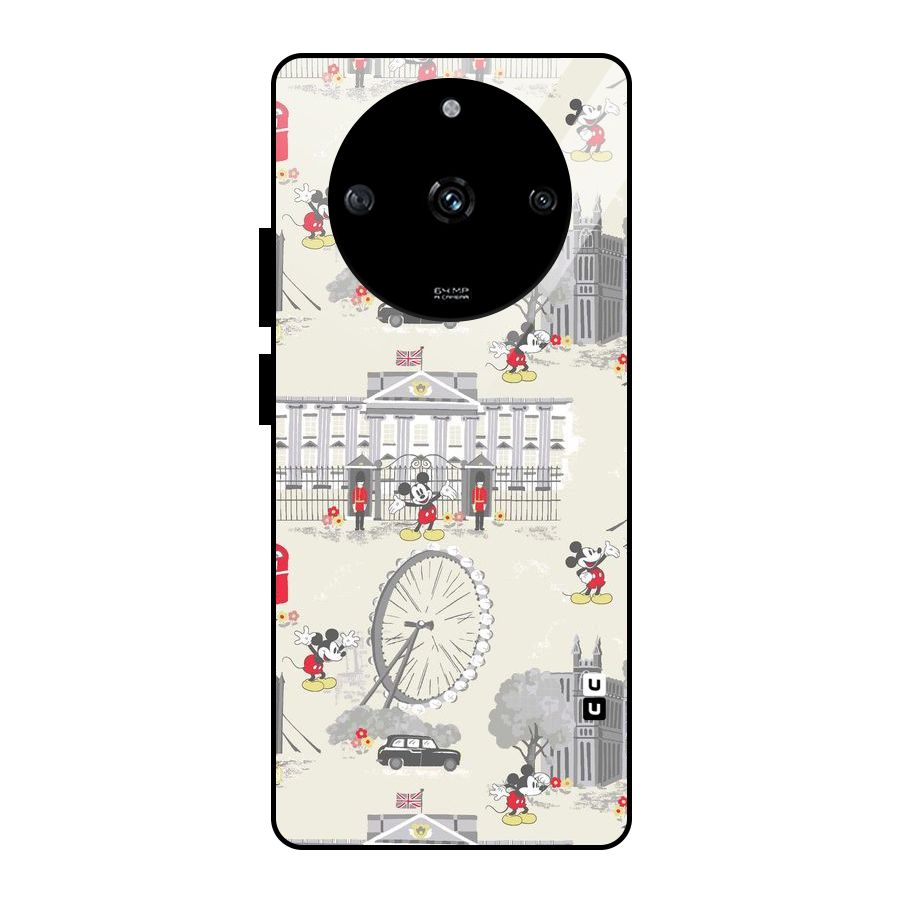 City Tour Pattern Glass Back Case for Realme Narzo 60 5G