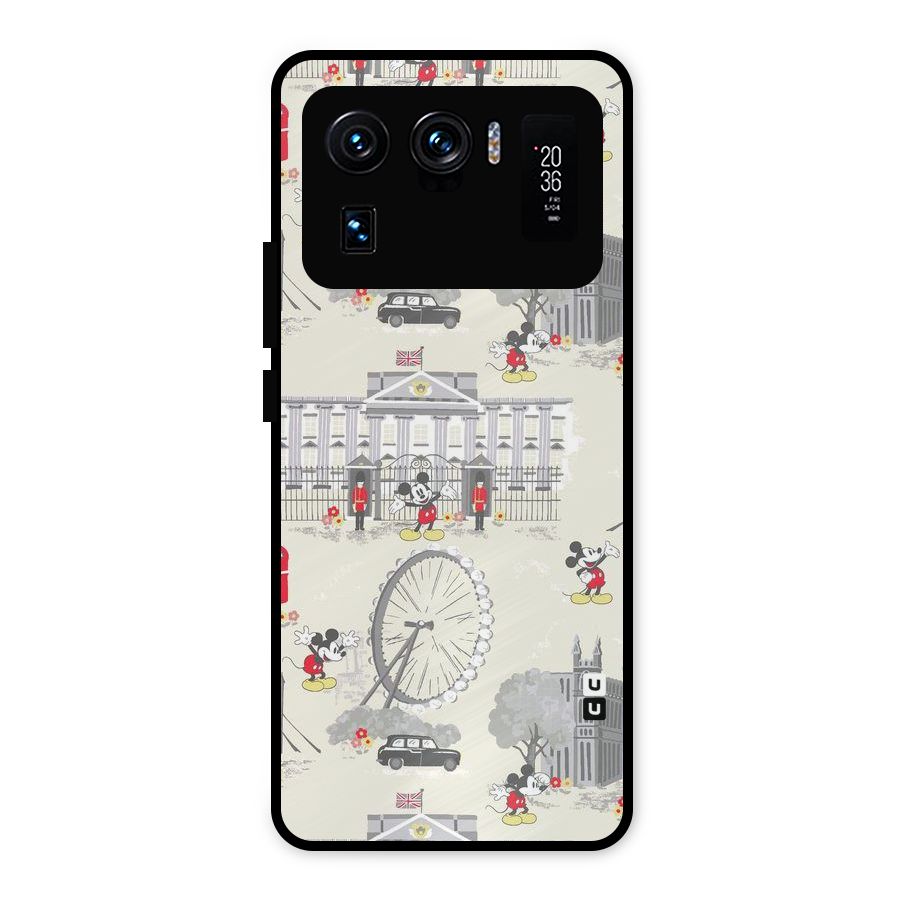 City Tour Pattern Metal Back Case for Mi 11 Ultra