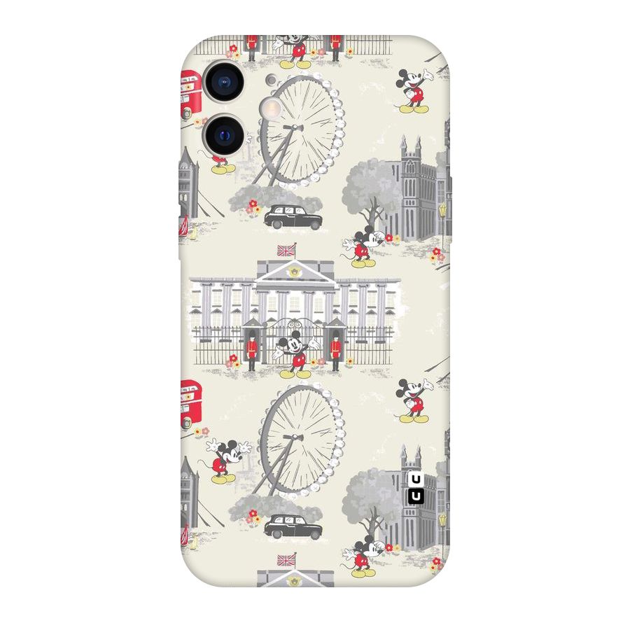 City Tour Pattern Original Polycarbonate Back Case for iPhone 12