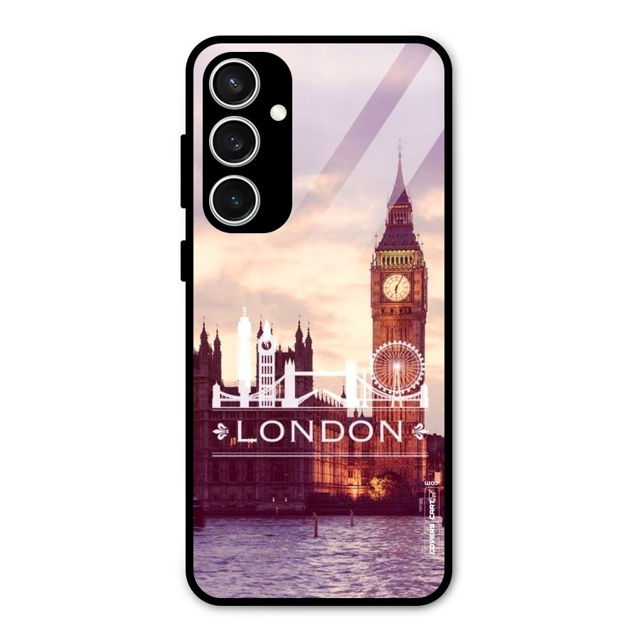 City Tower Glass Back Case for Galaxy S23 FE