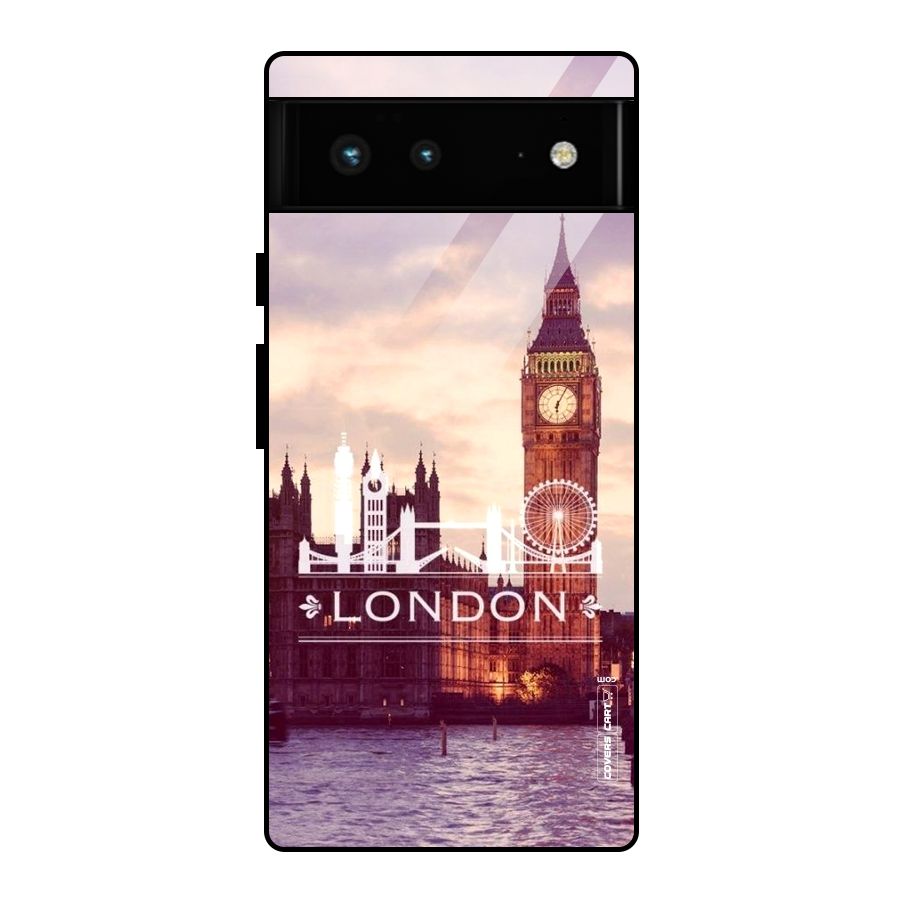 City Tower Glass Back Case for Google Pixel 6