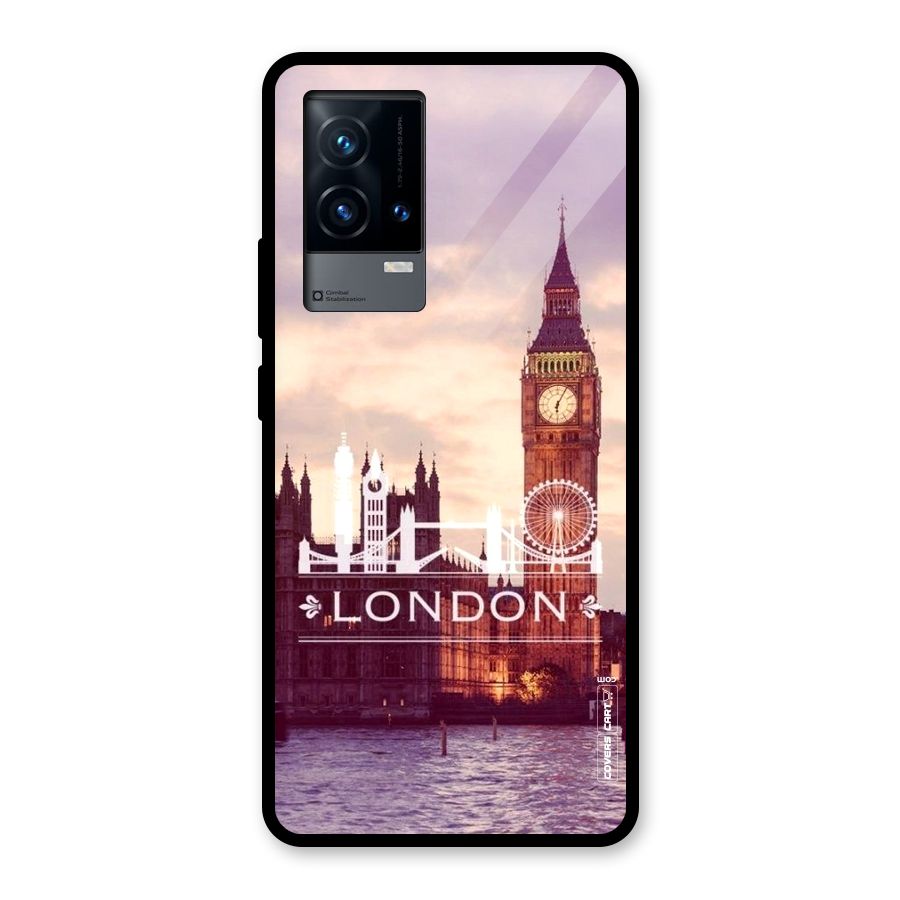 City Tower Glass Back Case for iQOO 9 5G