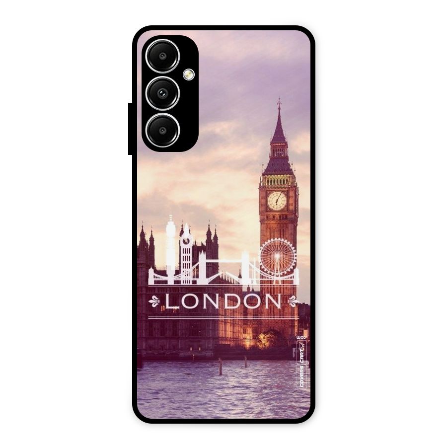 City Tower Metal Back Case for Galaxy A05s