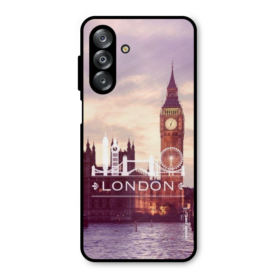 City Tower Metal Back Case for Galaxy A26