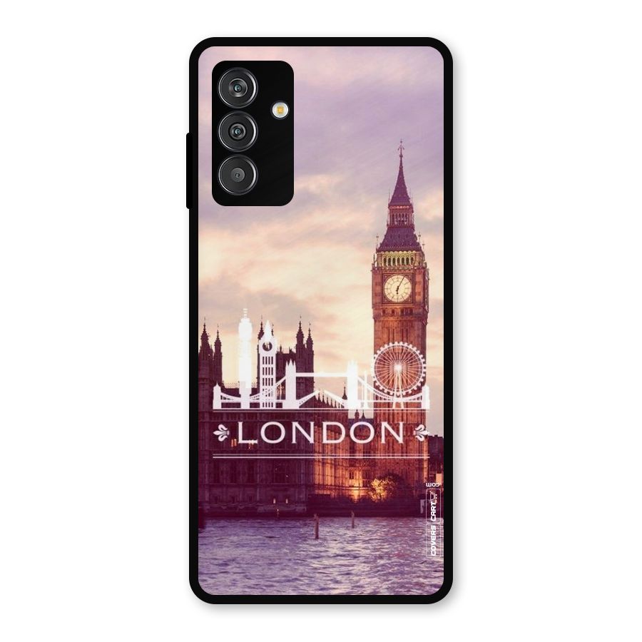 City Tower Metal Back Case for Galaxy F13